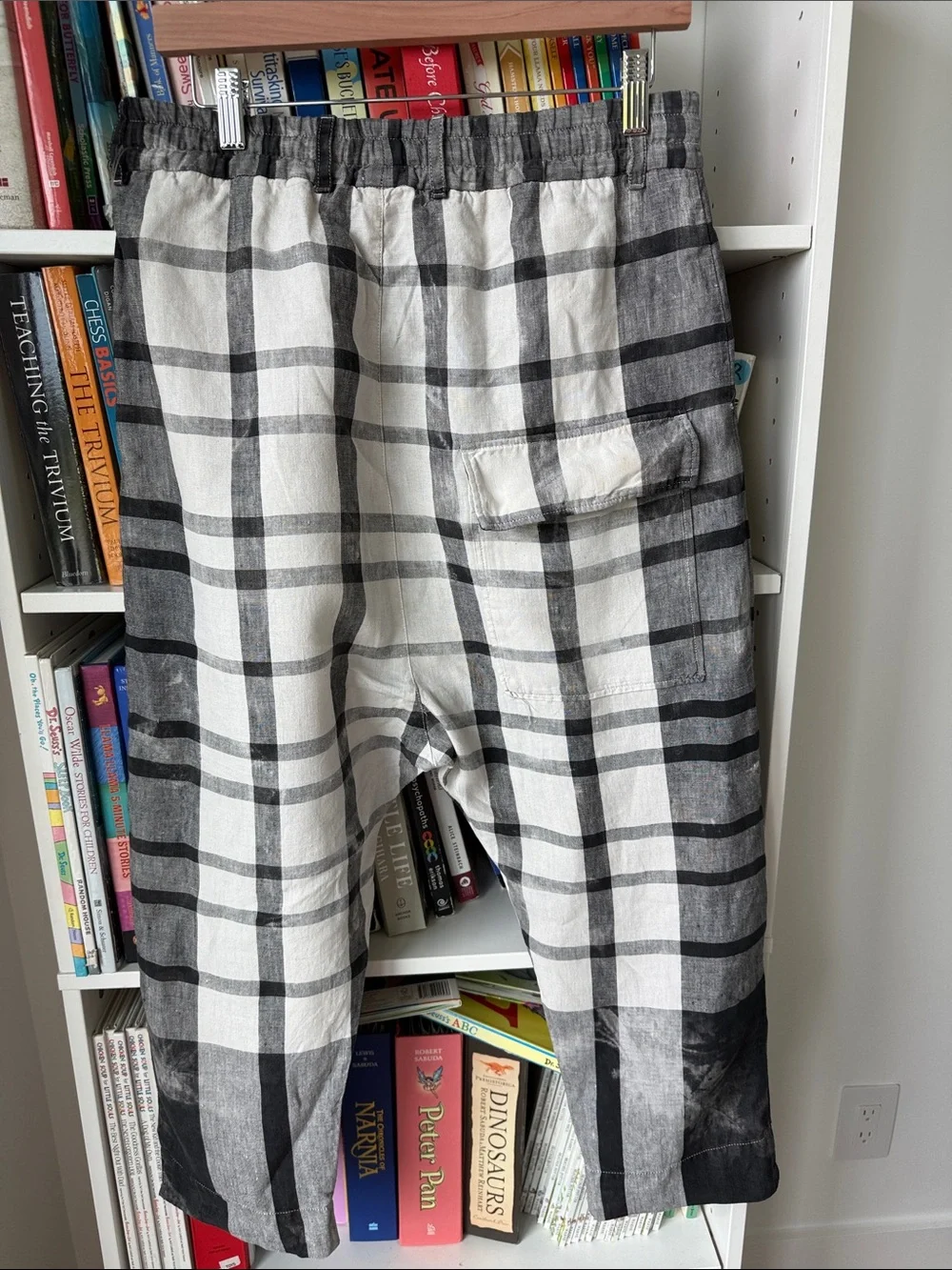 Vivienne Westwood linen pants for men